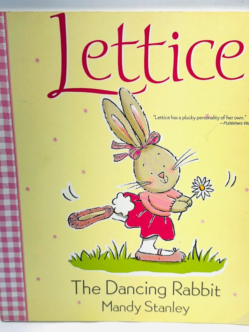 Lettice the Dancing Rabbit Paperback By Mandy Stanley VERY GOOD